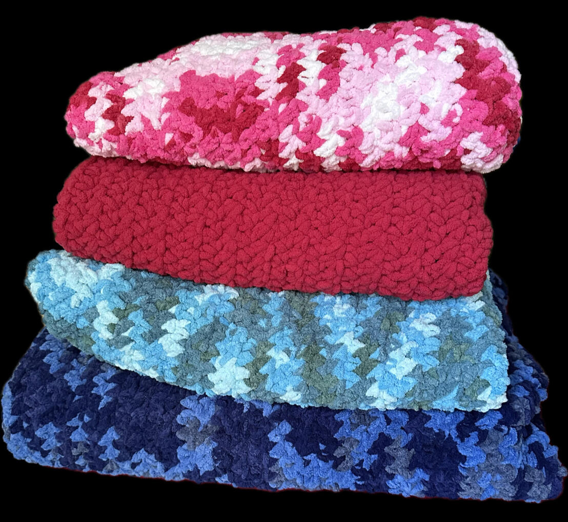 Blankets - Pinks/Red/Teals/Blues Blankets - Pinks/Red/Teals/Blues