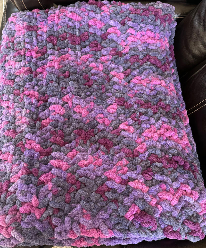 Blanket - Purples and Pinks Blanket - Purples and Pinks