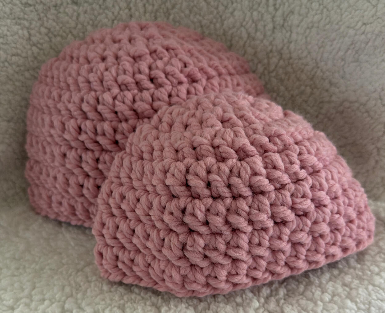 Pink Wool Blend Unisex Beanies Pink Wool Blend Unisex Beanies